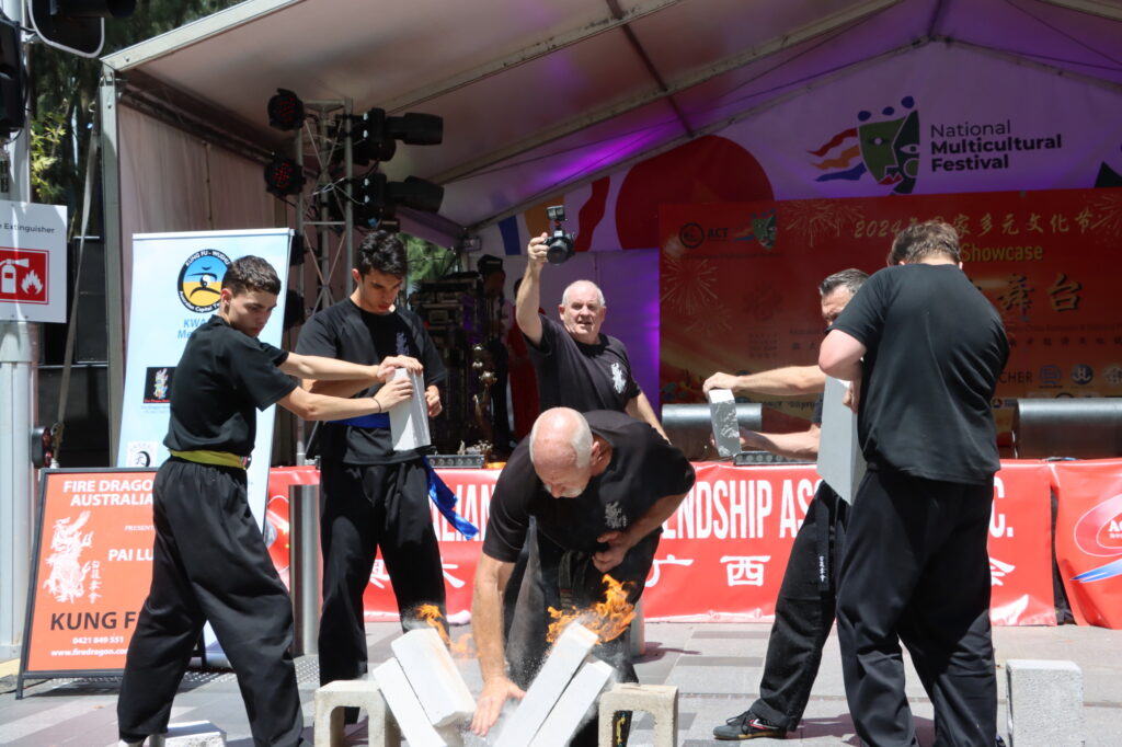 Kung Fu Wushu ACT Celebrates 8 to 80 Event